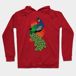 Pretty Peacock Hoodie